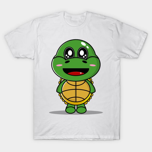 cute turtle T-Shirt by Zephin's